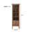 Classic Do Old Solid Wood Iron Bookcase