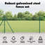 Hexagon Fence Green Steel-327239791