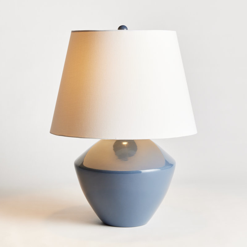 Marron Table Lamp, Blue