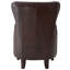 Elliana Leather Wingback Chair