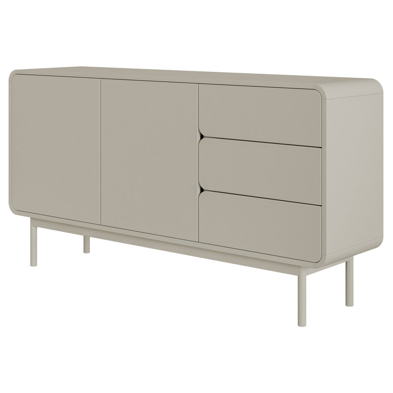 Alphonce 154cm Sideboard, Gray Beige