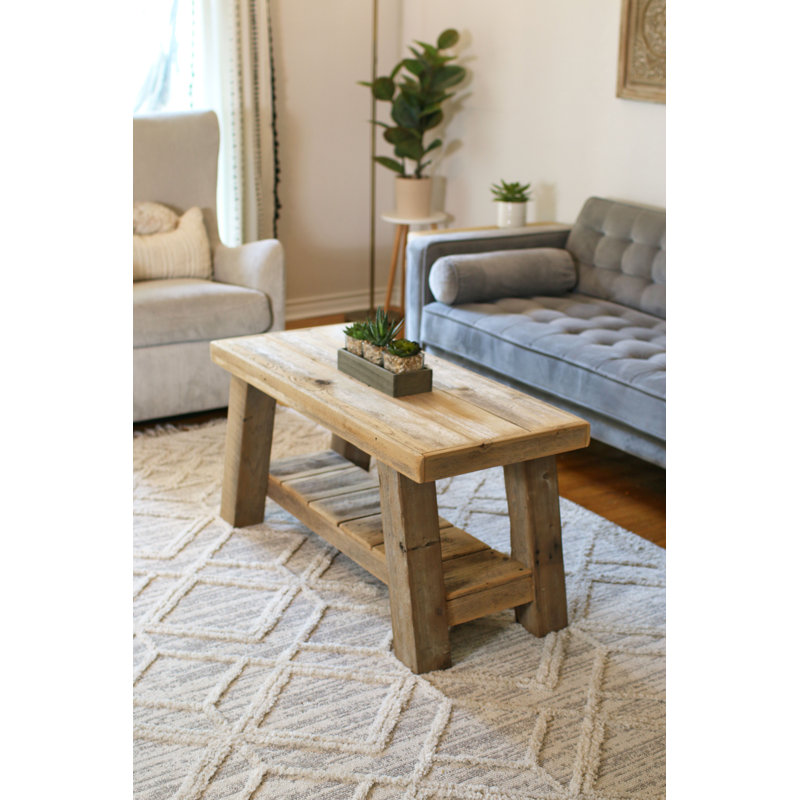 Fat Leg A-frame Bench/coffee Table