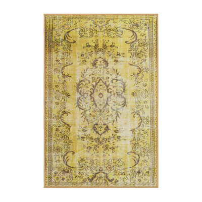Tapis oriental beige / jaune / brun
