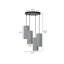Ealidh 4 - Light Steel Cluster Pendant-746302292