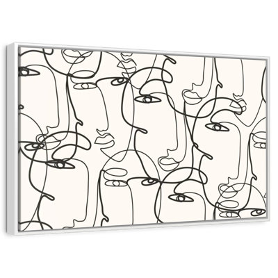 Women's Faces Illustration