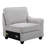 Linen 8Pc Modular L-Shape Sectional Sofa And Ottoman