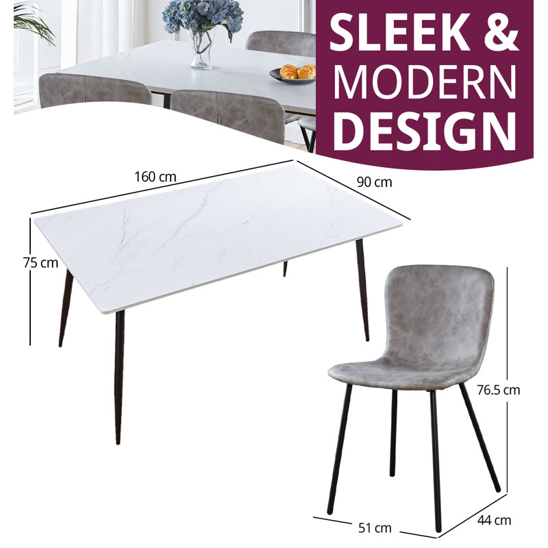 Mose 4 - Person Dining Set