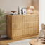 Commode 6 tiroirs, commode double en bois Eliran