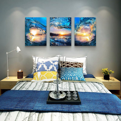 3 Piece Wrapped Canvas Print