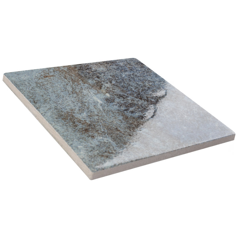 Ocean Coral Bay 6"X 6" Porcelain Floor and Wall Tile