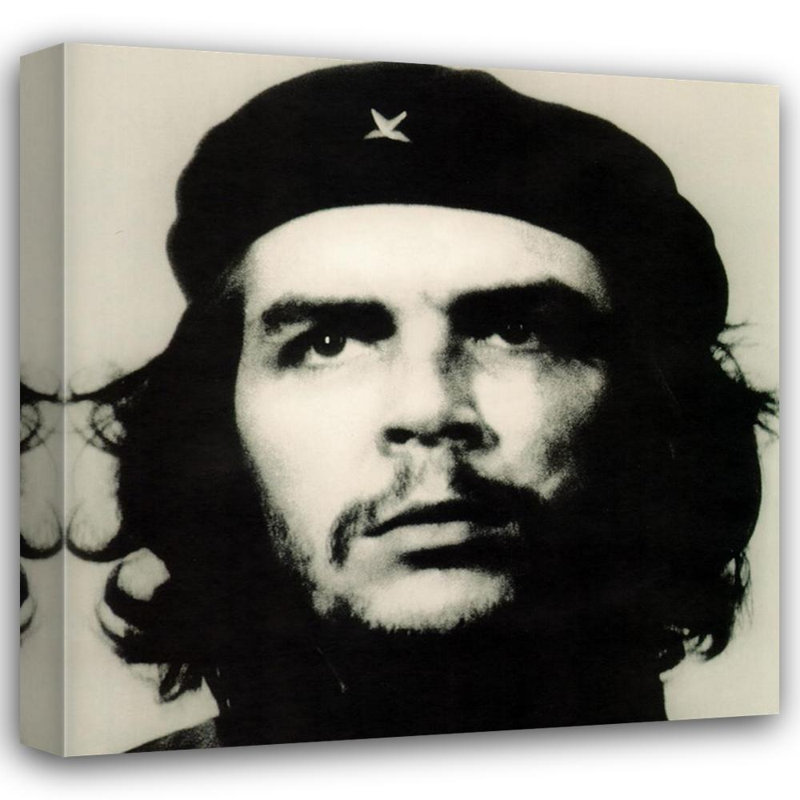 Che Guevara (portrait de Korda), H 20 po x l 20 po