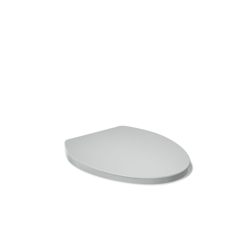 Impro Toilet Seat, Ice Gray, Elongated