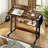 Brytanie Height Adjustable Standing Computer Desk with Power Outlets-130378938