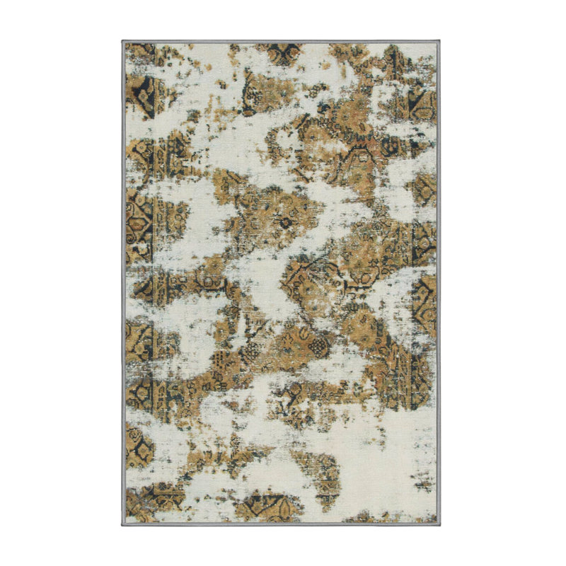 Abstract Indoor Rug, Rectangle 8' x 10'