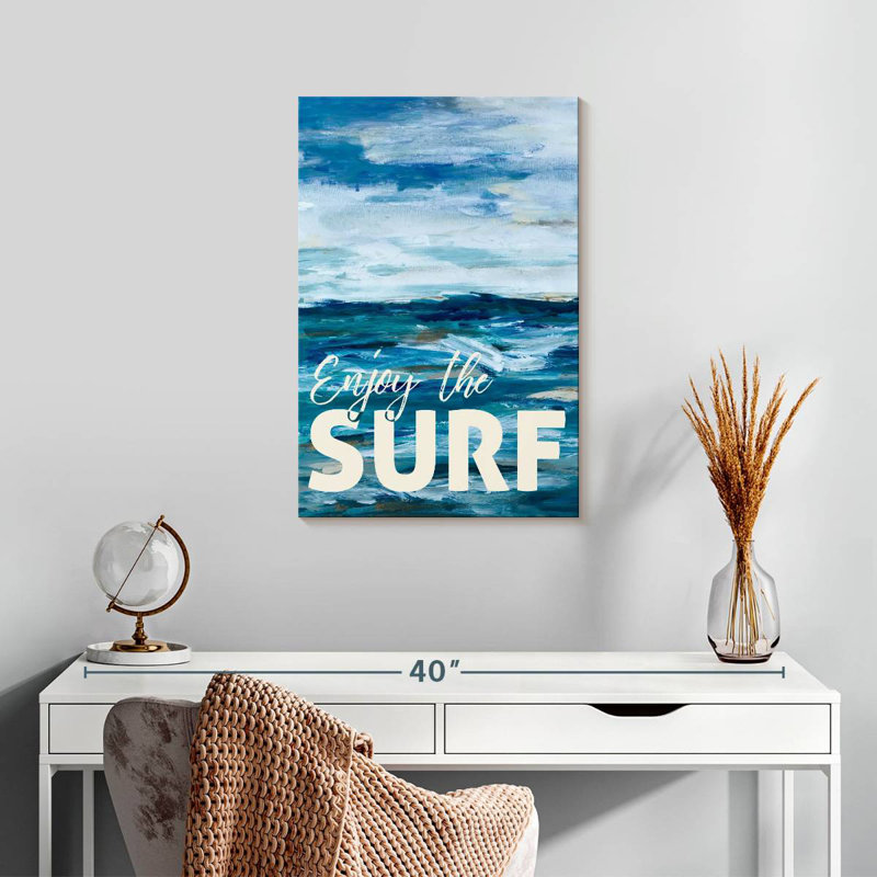 Enjoy The Surf, H 24 po x l 16 po