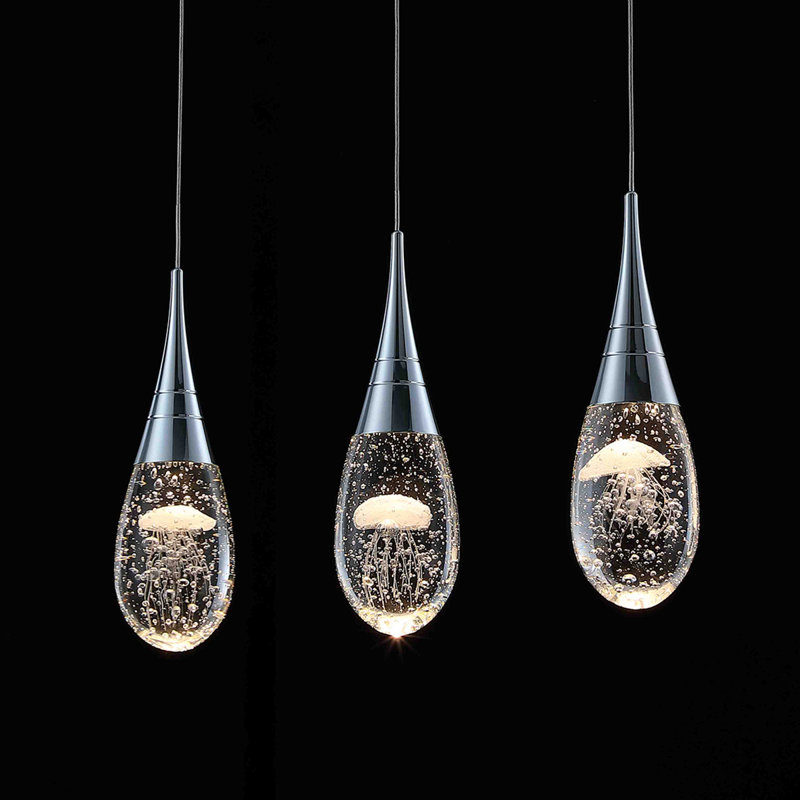 Luminaire suspendu à DEL 3 lumières Yuma