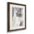 Papier, cadre noyer