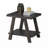 Contemporary Replicated Wood Shelf End Table