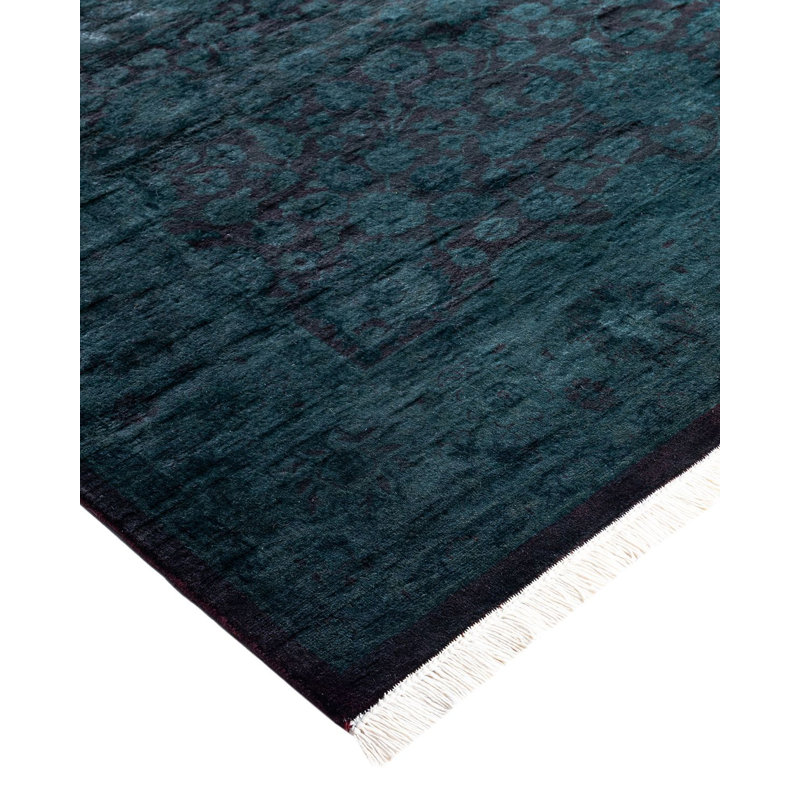 Ivaila One-of-a-Kind 4' 2" X 6' 4" Hand Knotted Area Rug