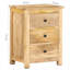 Leavitt 45cm W Solid Wood Bedside Table
