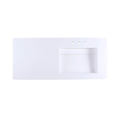 Kubista 48'' L Bathroom Sink