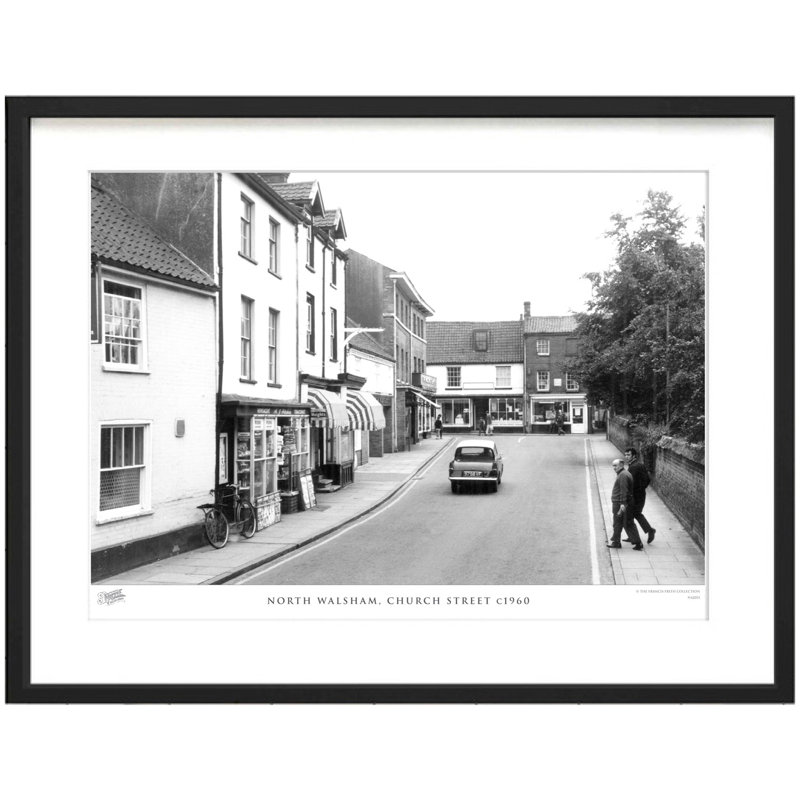 North Walsham, Church Street C1960 by Francis Frith - Single Picture Frame Print, 45cm H x 60cm W x 2.3cm D