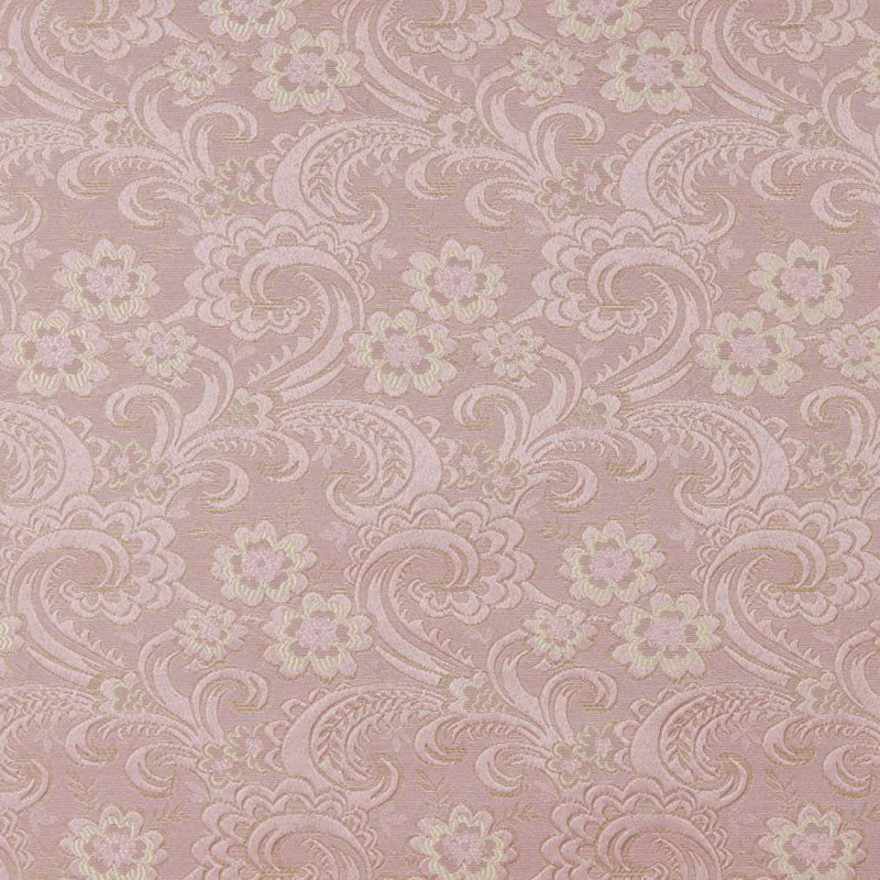 Tissu brocade, Rose
