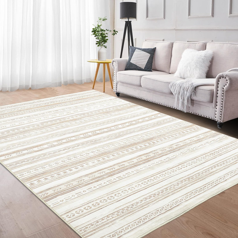 Machine Printed Area Rug, Rectangle 140 x 200 cm