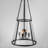 Qudarius 4 - Light Dimmable Cone Lantern Chandelier