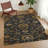 Machine Washable Indoor/Outdoor Mattera ACN2290 Global Rug-1841028966
