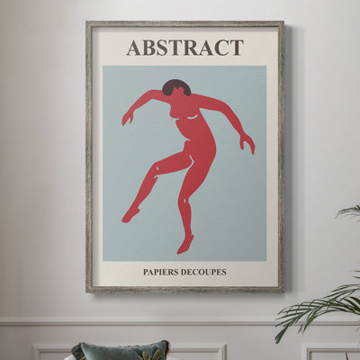 Matisse C XXV, reproduction d'art encadrée - bois massif