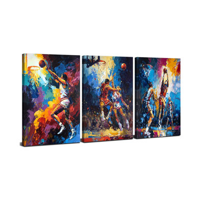 3 Piece Wrapped Canvas Print