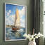 NAUTICAL Series CCDXL III - Impression encadrée de qualité supérieure - Prêt à être accroché - Aucun clou requis-1205843495-1205843516