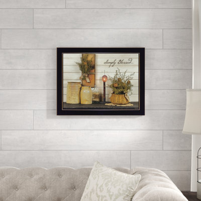 « simply bénis »-cadre photo, impression sur papier
