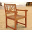 Adish 6 - Person Wood Patio Dining Set with Rectangular Table