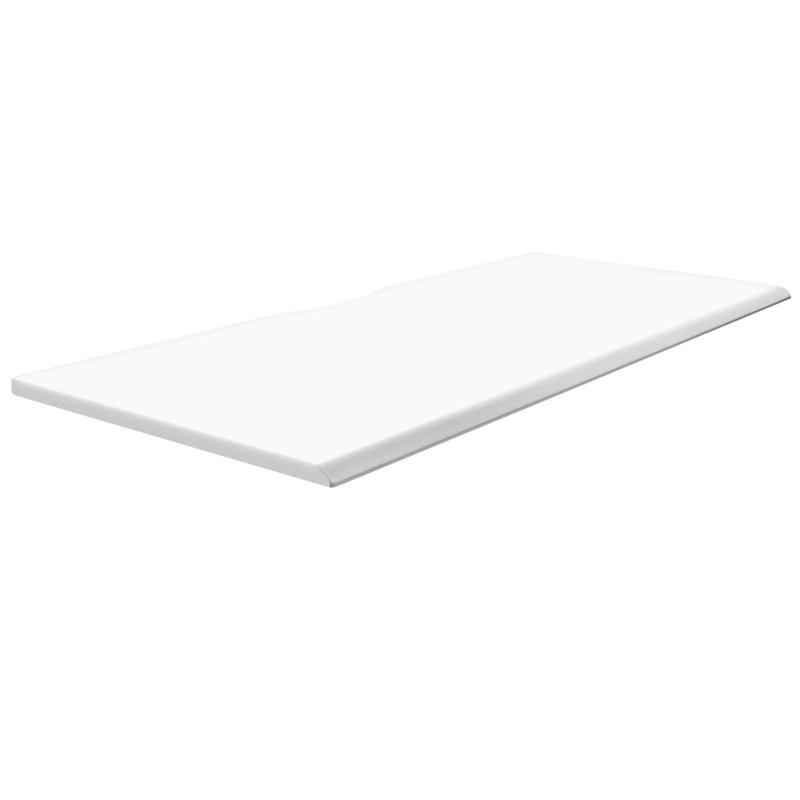 Tabletop For Sit-Stand Desk, 1" H x 72" W x 29.50" D, White