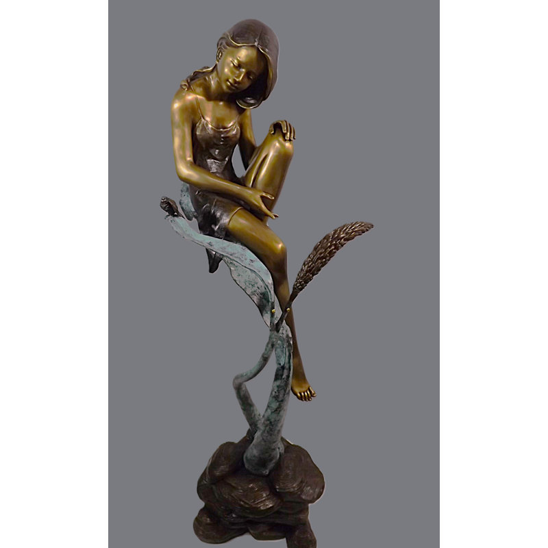 Water Resistant Bronze Garden Statue