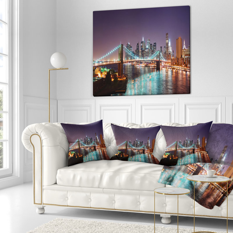 Coussin Landscape Landscape, 16 po x 1 po, Coussin décoratif