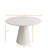 Jerrianne Retro Round 47'' Round Dining Table-1853922017
