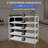 Capacity Shelf Unit With Adjustable Height And Vent Holes For Kitchen Garage Office