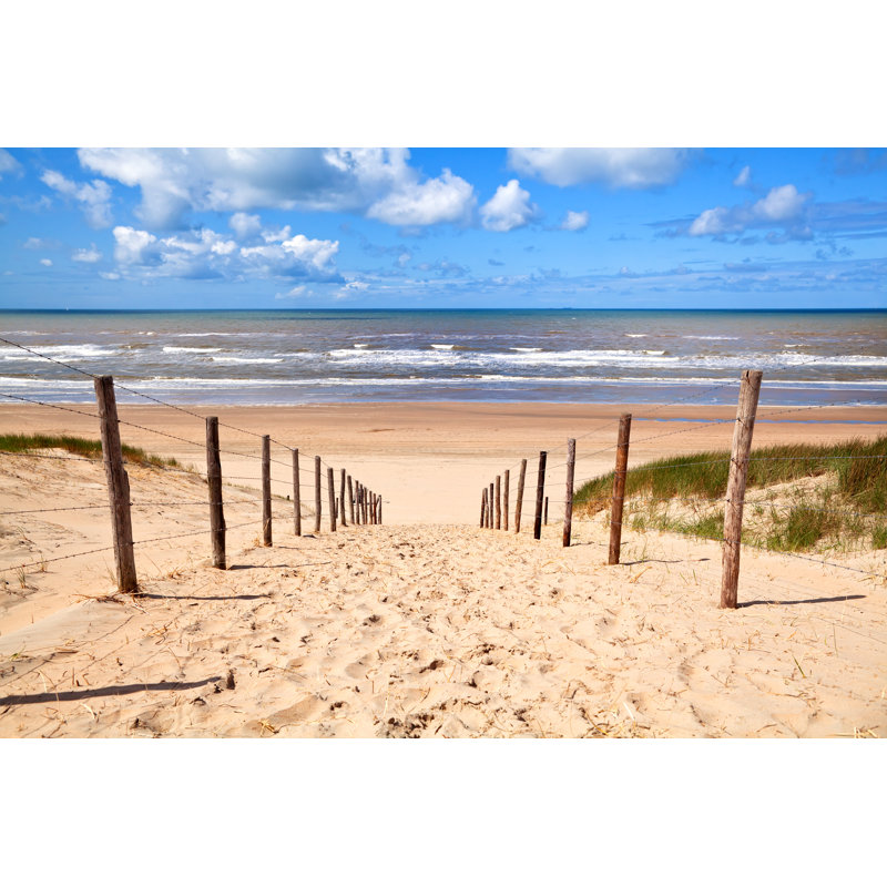 Sandy Beach - Wrapped Canvas Print, 30cm H x 46cm W x 3.8cm D