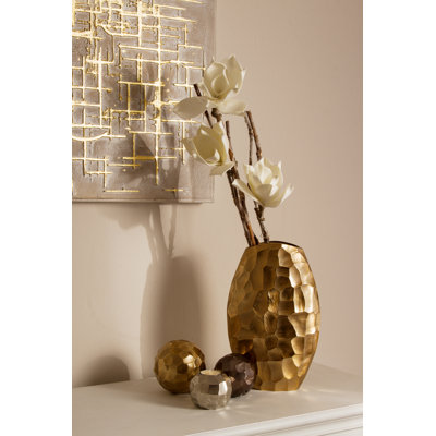 Imogen Metal Table Vase