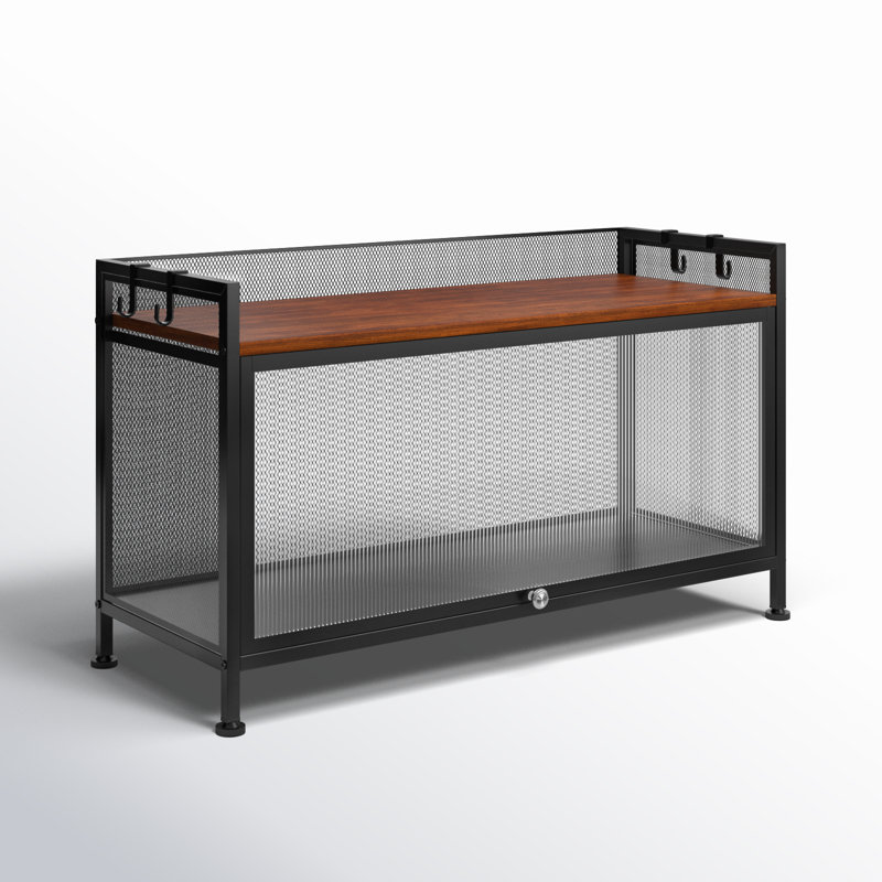Étagère de boulanger standard en acier à chevrons Chevelle, 17,72 po x 31,50 po x 12,6 po