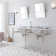 Water Creation Embassy 22'' Stone Oval Bathroom Sink with Faucet and Overflow