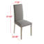 Ajalon 18.3'' H Upholstered Parsons Chair-811357809