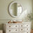 Solid Wood Round Decorative Wall Mirror-336464705-339654066