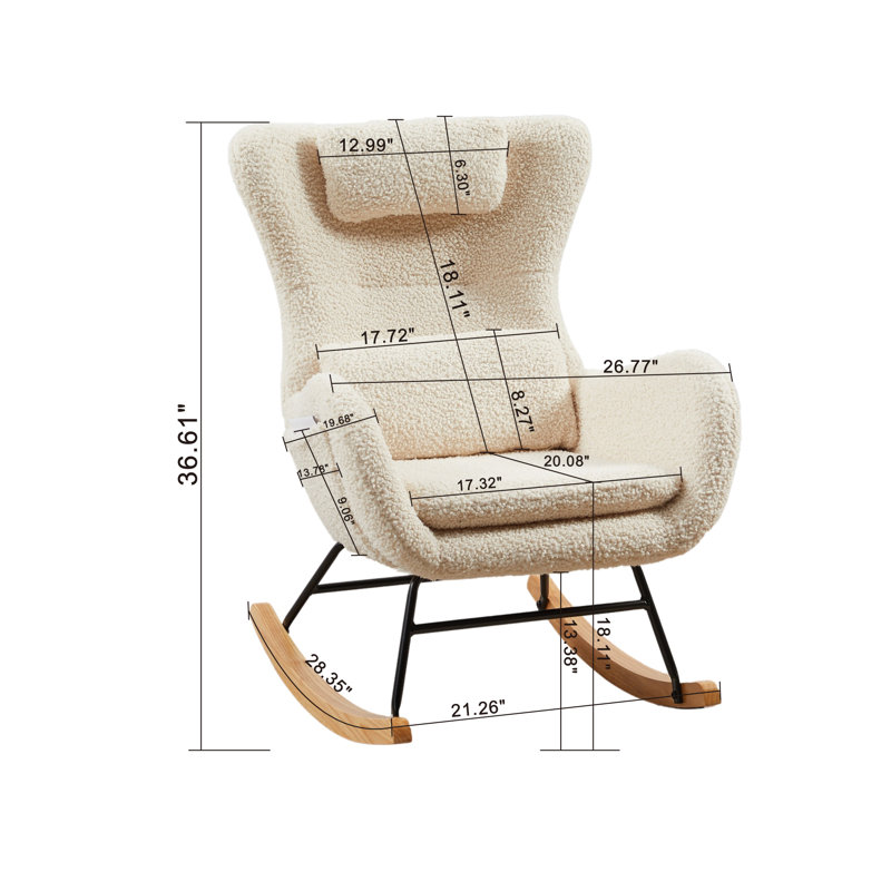 21,3 po de largeur, Laine beige