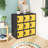 This storage locker cabinet has 9 doors and every door has key lock-1860507441