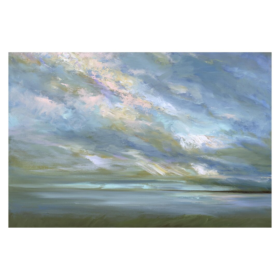 Strukturierte Fototapete Coastal Sky 1,9 m x 288 cm