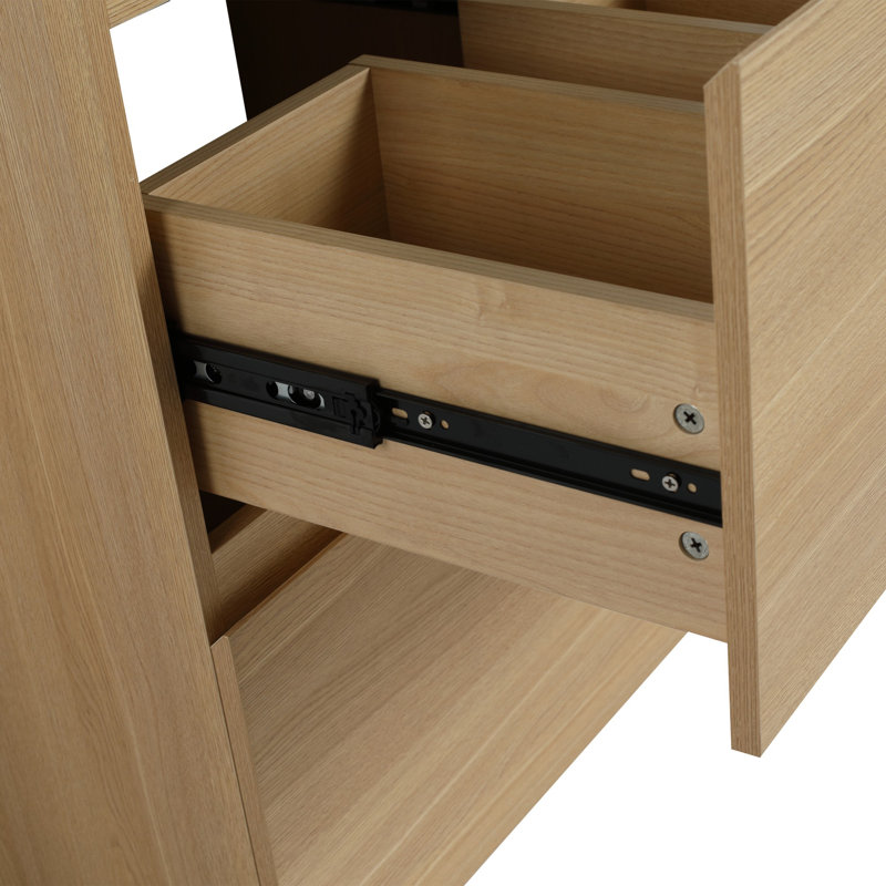 Bathroom Vanity with Double drawer (Only Vanity Without Top)